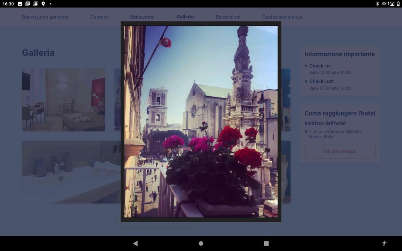 B&B Il Balconcino A Santa Chiara Neapol Exteriér fotografie